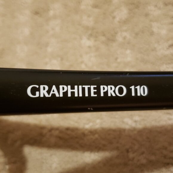 Vintage Prince Graphite Pro 100 Tennis Racket Black 27" Length | 4.25" Handle - Picture 5 of 11